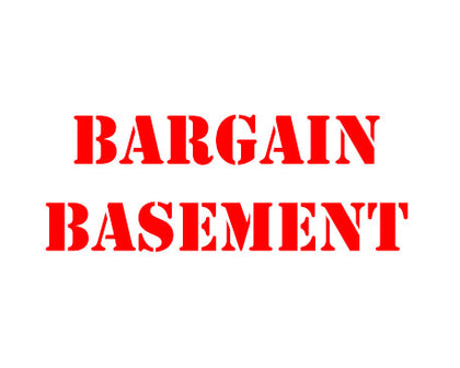 BARGAIN BASEMENT