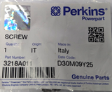 PERKINS 3218A011 Pack of 4 BOLT - CYLINDER HEAD