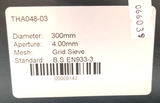 THEKAMAT Lab Equipment square test grid sieve - 4 MM GRID - 300mm