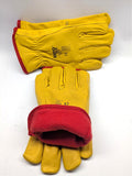 RHINOtec DRIVERS STYLE LEATHER GLOVES WITH FLEECE LINING SIZE 9 - working gloves