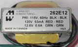Laminated Core 18VA Power Transformer 115V Primary 120V - 12.6V Secondary 87mA
