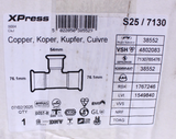 Xpress 76.1mm X 54mm Reducing Tee