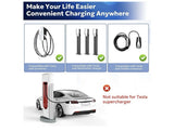 Adapter for Tesla to J1772 EV Charger [Only to J1772]  Converter Up to 60Amp ...