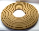 FLEXITEEK3 TEAK COLOUR 36MM TOE RAIL - 10 METRES - POWER BOAT - YACHT - SAILING