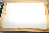 trofast table bins - Vevor- 3 sections 2 covers - wood - Childs Play Table
