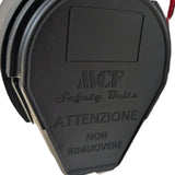MCF Retractable 2 Point Seat Belt - 3 Wire - Red