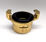 MEGA 1" Quick CLAW Coupler With Female Thread Brass CD40 - PACK 2
