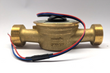 brass 22mm flow meter valve housing