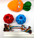 DOG TOYS ( INCLUDING FOOD HIDING TOYS)