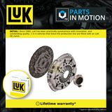 Clutch Kit 3pc (Cover+Plate+Releaser) fits HONDA CITY 1.3 03 to 08 LuK Quality