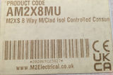 8 way metal clad Isol controlled consumer box - M2 AM2X8MU