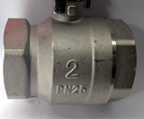 PROFEC 2" PN25 Ball Valve Female - MS58 - DN50 -  Full Port Ball Valve