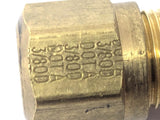 BR 1479-04-02 - 1/4'' DOT Compression Tube X 1/8'' Male Pipe ( .405''-27 ) 45