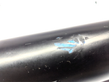 Exhaust Muffler Out Turn Chopper for Custom Bike Cafe Racer black