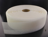 Curtain Wave Heading Tape 76mm 3" Transparent White Silent Gliss SilentGliss x5m