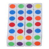 Color Dice Toy 10Pcs 16mm Colorful Dot Dice  Kids Six Sided Dice Trivial Pursuit