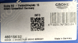 Grohe Minta lever velvet black - 46015KS0