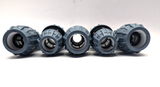 Jason Reducer socket PP 32 mm x 25 mm - 16bar black/ blue DVGW/KIWA/WRA - 5 pack
