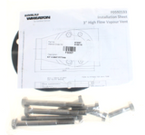 Emco Wheaton 3" High Flow Vapour Vent install kit 672087 / FS007 * Job Lot of 25