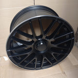 Wheel BZ9007 Matt Black Polished 22060-8 9007 2095-162 B3 / M5