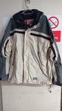 Snowboard Ski Jacket Jacket Westbeach lightweight Cream / grey Men's L