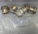 28mm Compression x 1" BSP female Iron Straight Adaptor | Brass Fitting