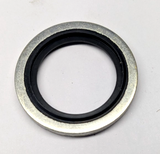 PP45-D.SC 1/2inch BSP Nitrile Mild Steel Self-Centre Bonded Seal ( PACK 100 )
