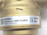 Pressure Connecting Valve - Resideo D06F-3/4BGB Valves  - Min / Max1.5 To 6 Bar