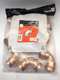 Center 635851 90° integral solder ring elbow 35mm - pack of 10
