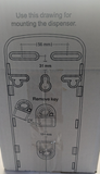 Katrin 77472 System Toilet Roll Dispenser Black Commercial Washroom