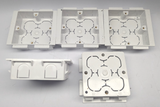1 Gang Vertical Mounting Back Box CLB314W - Cableline - 5 pack