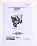 ludo mcgurk airpower compressor lud 113 115 (115-120v) mains top up air brake