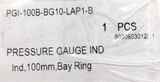 Industrial Pressure Gauge - Swagelok  PGI-100B-BG10-LAP1-B Glycerin-Filled Dial