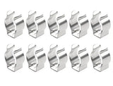 Terry Narrow Base Spring Clips Pipe  Type 1" (Grip 26mm-30mm) Pack 100