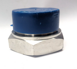 Reducer bush stainless steel 316 2" x 1/2" male thread x female thread 16bar