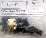 CUSHION CLAMP 5/8"  - PACK OF 10