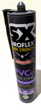Siroflex UPVc Frame Sealant 300ml PVCu Silicone - NEW WITHOUT NOZZLE ( 2 PACK)