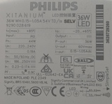 Philips 929002861906 Xitanium 36W WH 0.15-1.05A 54V TD/Is