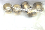 35mm Compression x 1-1/4" BSP female Iron Straight Adaptor | Brass Fitting