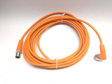 Electronic Male 1 way Straight to Female 1 way M12 Sensor Actuator Cable 5 m ifm