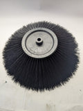 sweeper / side brush - 16mm shaft fit - 42 cm wide brush - 18cm top shoulder