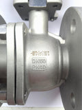 ETG Direct Mount 2 " PN40 Flanged Stainless Steel Ball Valve