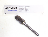 Garryson GT1700D-1 Cylinder Diamond Cut Tungsten Carbide Burr 12mm