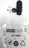 DELTRON 611-0600 Plug - DIN - male PIN -6 Layout: 240° - straight for cable