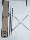 Flag pole kit for Display Stand/Reception Point/Show area - 4m