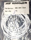 O-ring outer manifold Teflon - Wanner D25-073-2118 - Pump Models G-25 H-25 - x15