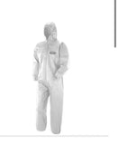 Coverall White Disposable Type 5 6 Protective Suit XXL ( With Cuffs) ** Pack of 5