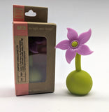 HAAKAA Breast Pump  Silicone Flower Stopper - Green / Purple - BNIB (pack of 5 )