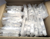 QCRIMP Saddle Bar Spacers 20mm -  White box of 25 packs of 10 ( 250 ) - QSBS20W