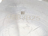 08B-3 triplex roller chain sprocket with 25 teeth - 80mm boss - 08B3B25